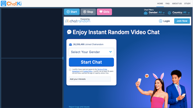 The first page of Chatki